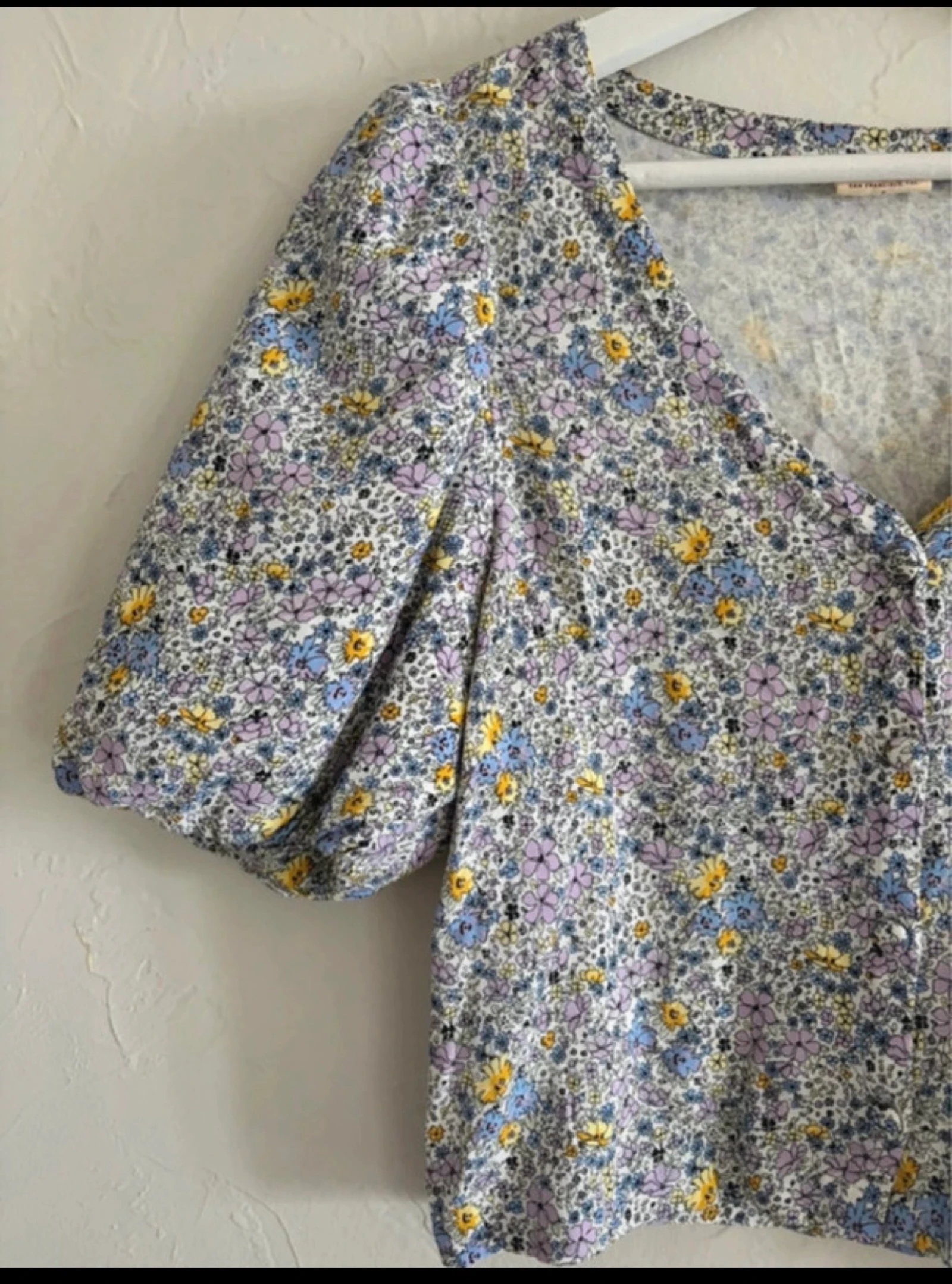 Blouse crop top Levi’s - Levis imprimée liberty taille 36 – photo 2